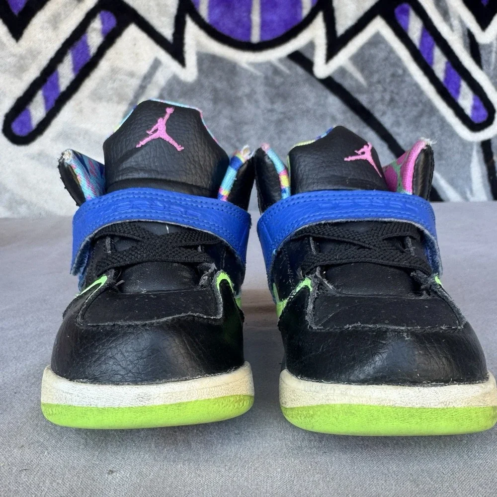 Size‎ 8c - JORDAN 599903-029 Baby Toddler Shoes Black